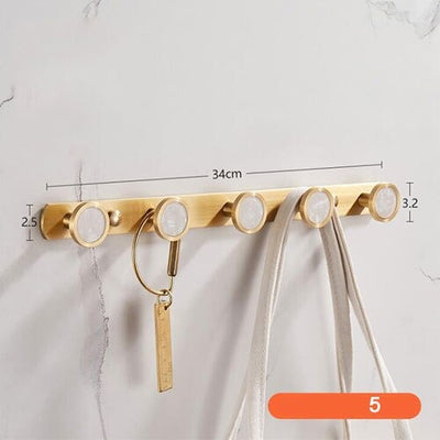 Porte Manteau <br> 5 Crochets