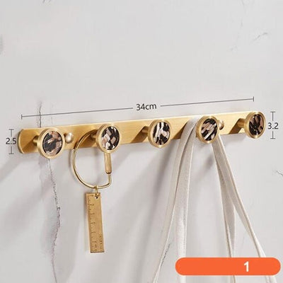 Porte Manteau <br> 5 Crochets