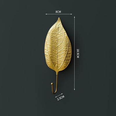 Patère Feuille