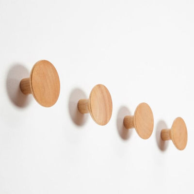 Patère Bois <br> Ronde