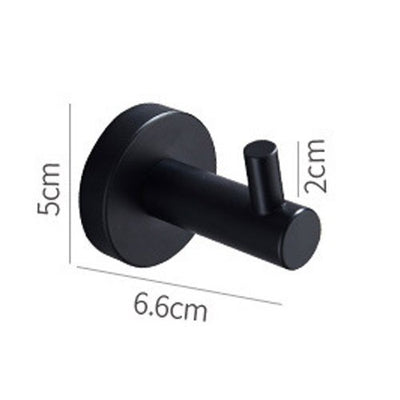 Petite Crochet Patère Noire