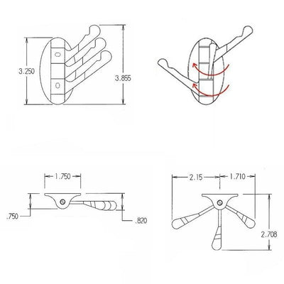 Crochet Porte Manteau