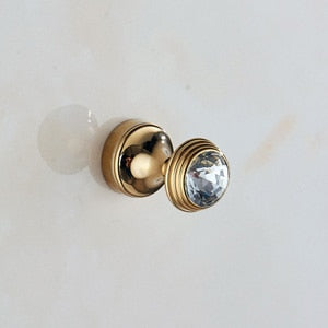 Crochet Porte Manteau Doré