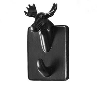 Crochet Porte Manteau Renne à Coller