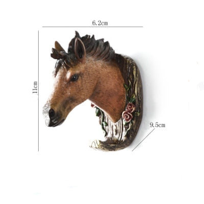 Crochet de Porte Manteau <br> Animal Réaliste