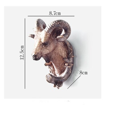 Crochet de Porte Manteau <br> Animal Réaliste