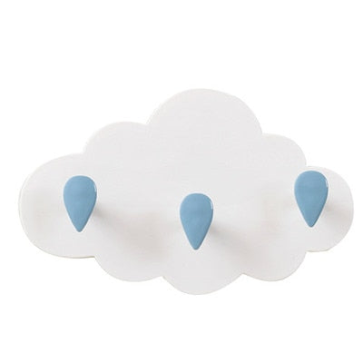 Porte Manteau Enfant Nuages