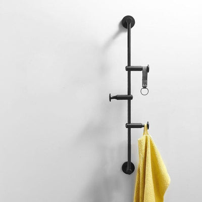 Porte Manteau Mural Noir