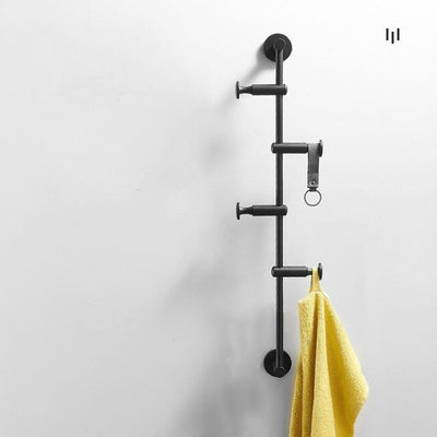 Porte Manteau Mural Vertical Métal