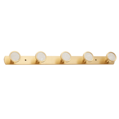 Porte Manteau Mural Doré 