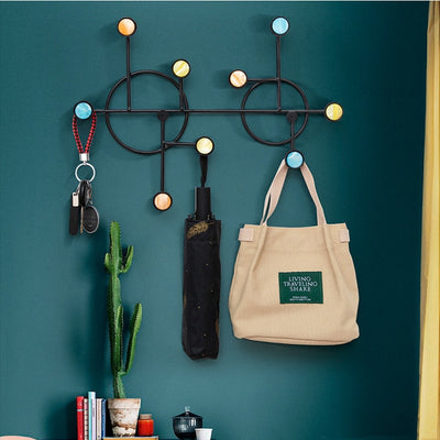 Porte Manteau Mural Asymétrique 