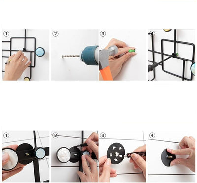Patère Moderne Asymétrique 