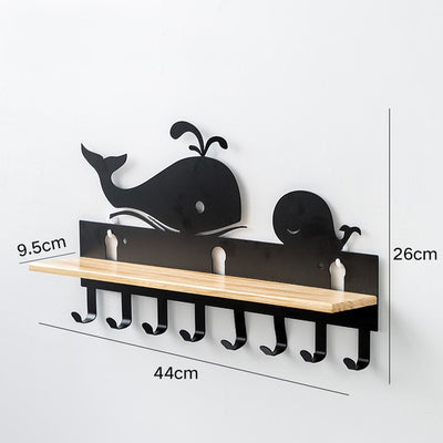 Étagère Porte Manteau Moderne Baleine