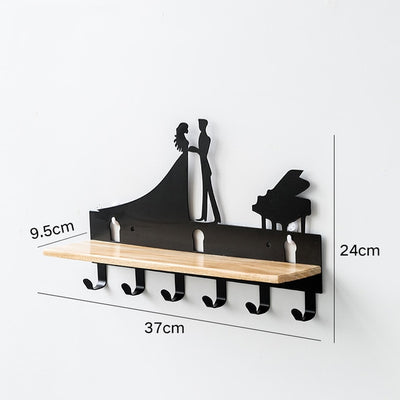 Étagère Porte Manteau Danseurs Moderne