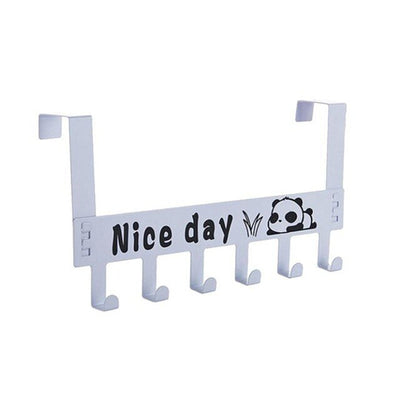 Porte Manteaux Mural Sur Porte Blanc