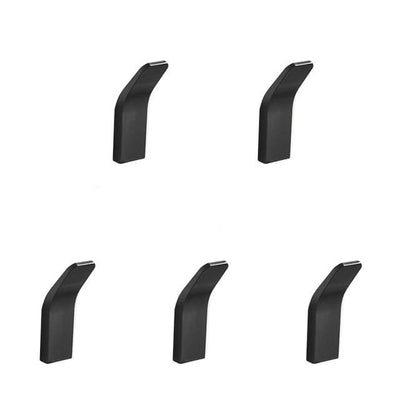 Crochet Porte Manteau Design Noir