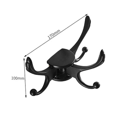 Porte Manteau Mural Noir