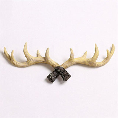 Porte Manteau Mural Bois de Renne