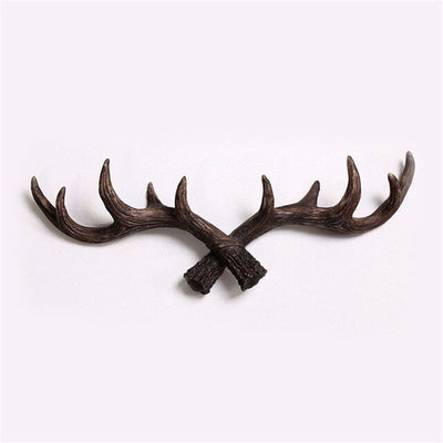 Porte Manteau Mural Bois de Cerf