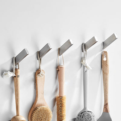 Crochet Porte Manteau <br> Elégant Argent