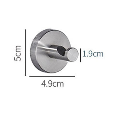 Petit Crochet Porte Manteau Argent