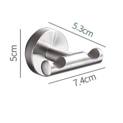 Crochet Porte Manteau <br> Horizontale Argent