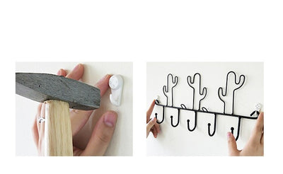 Porte Manteau Mural Enfant Cactus