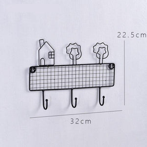 Porte Manteau Enfant Grille Maison