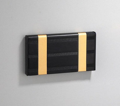 Porte Manteau Mural Rétractable Doré