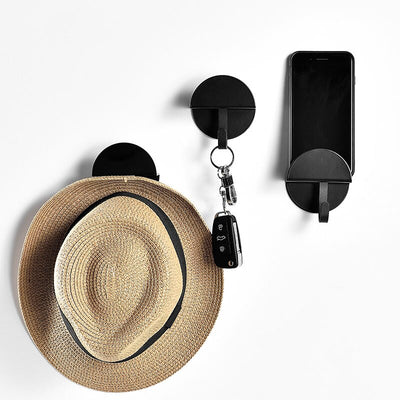 Crochet Mural Moderne Noir