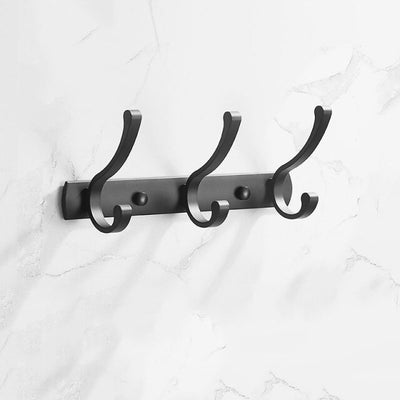 Patère Aluminium Noire