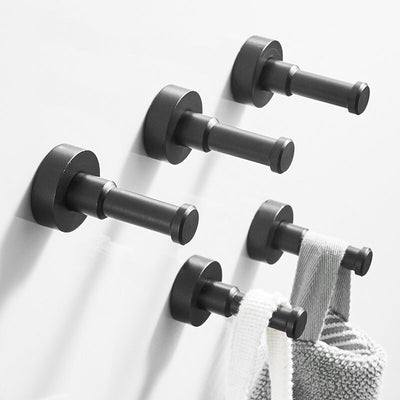 Crochet Porte Manteau Vérin Noir