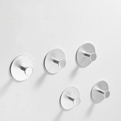 Crochet Porte Manteau Cercle Argent