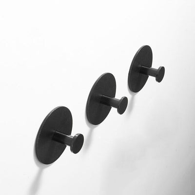 Crochet Mural Rond Noir