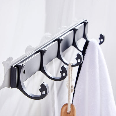 Patère Moderne Noire